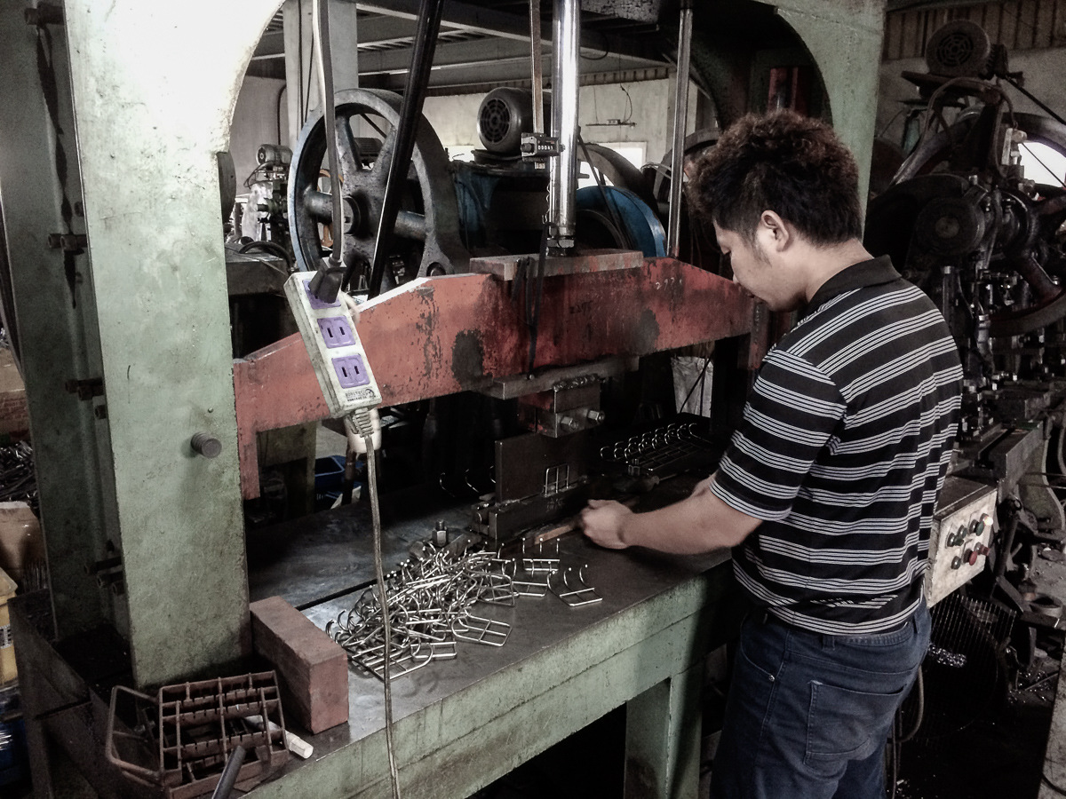 Metal Working - Wire Punching Bending Machine